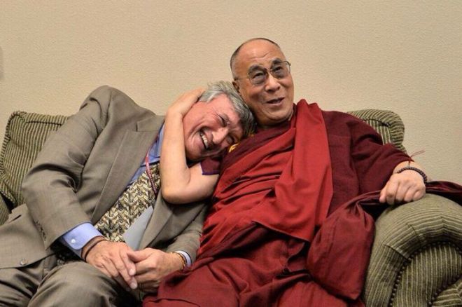 Dr James R.Doty, MD Stanford University and His Holiness The Dalai Lama